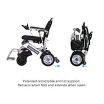 Load image into Gallery viewer, Foldawheel 999XL – Lightweight Electric Wheelchair with Extended Range