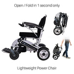 Load image into Gallery viewer, Foldawheel 1000XL – Heavy Duty Compact Electric Wheelchair with Long Range