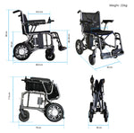 Load image into Gallery viewer, Foldawheel Eco – Lightweight budget friendly Electric Wheelchair
