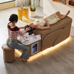 Load image into Gallery viewer, Massage Table Shampoo Chairs Head Spa Equipment & Spa Bed with LED, Water Cycle Heater, Steam, and Aromatherapy - coolbabymalls