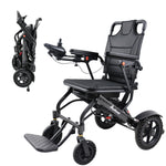 Load image into Gallery viewer, Carbon Fiber Coated Lightweight 15.6kg Electric Wheelchair Automatic Wheelchair Travel for Adults, Seniors Compact Portable Airline Approved
