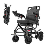 Load image into Gallery viewer, Carbon Fiber Coated Lightweight 15.6kg Electric Wheelchair Automatic Wheelchair Travel for Adults, Seniors Compact Portable Airline Approved