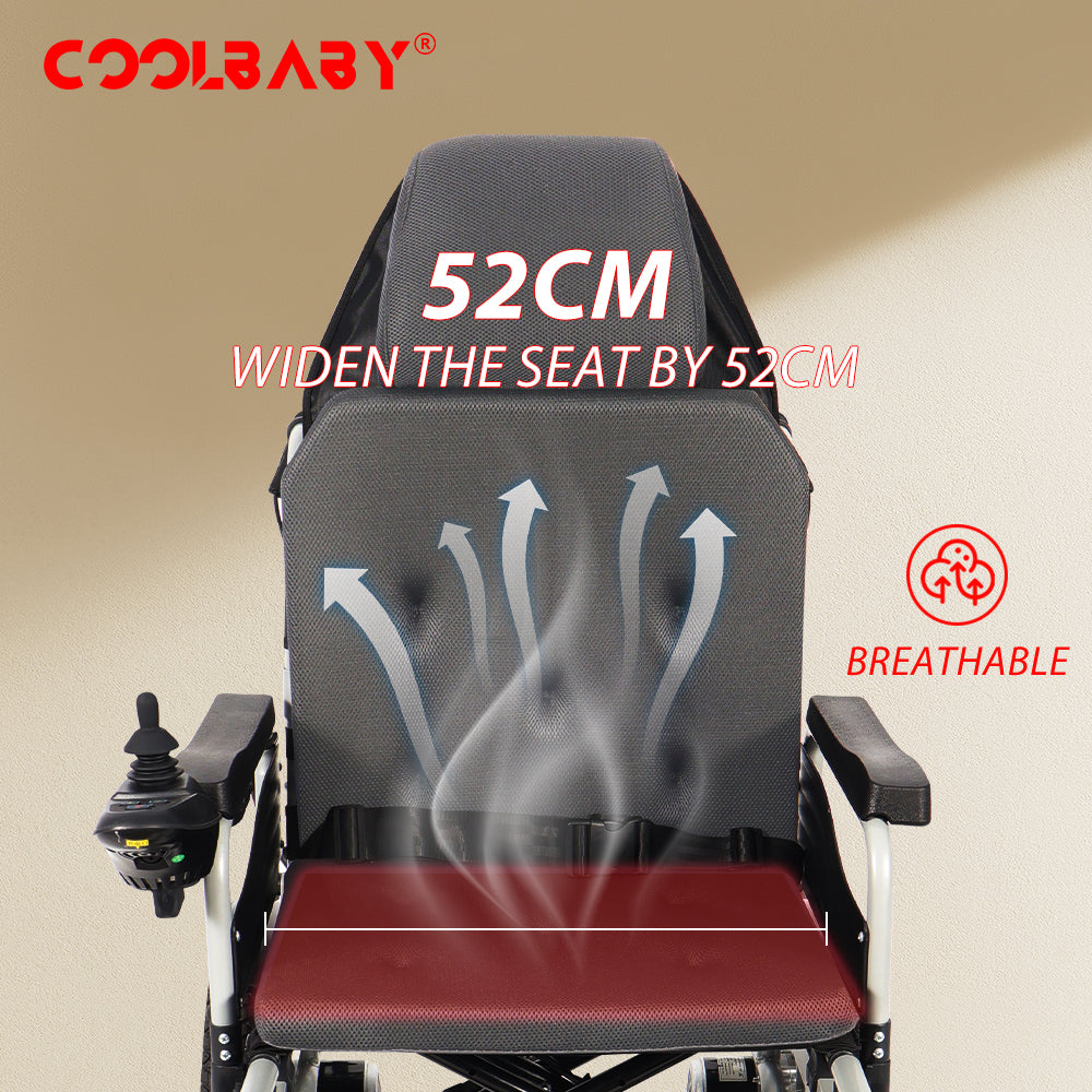 Heavy Duty Bariatric Wheelchair - Adjustable Full-lying Wheelchair for Elderly, Seniors, Disabled, Patients & Adults | Indoor & Outdoor Wheelchair - Weight Capacity - 300lbs