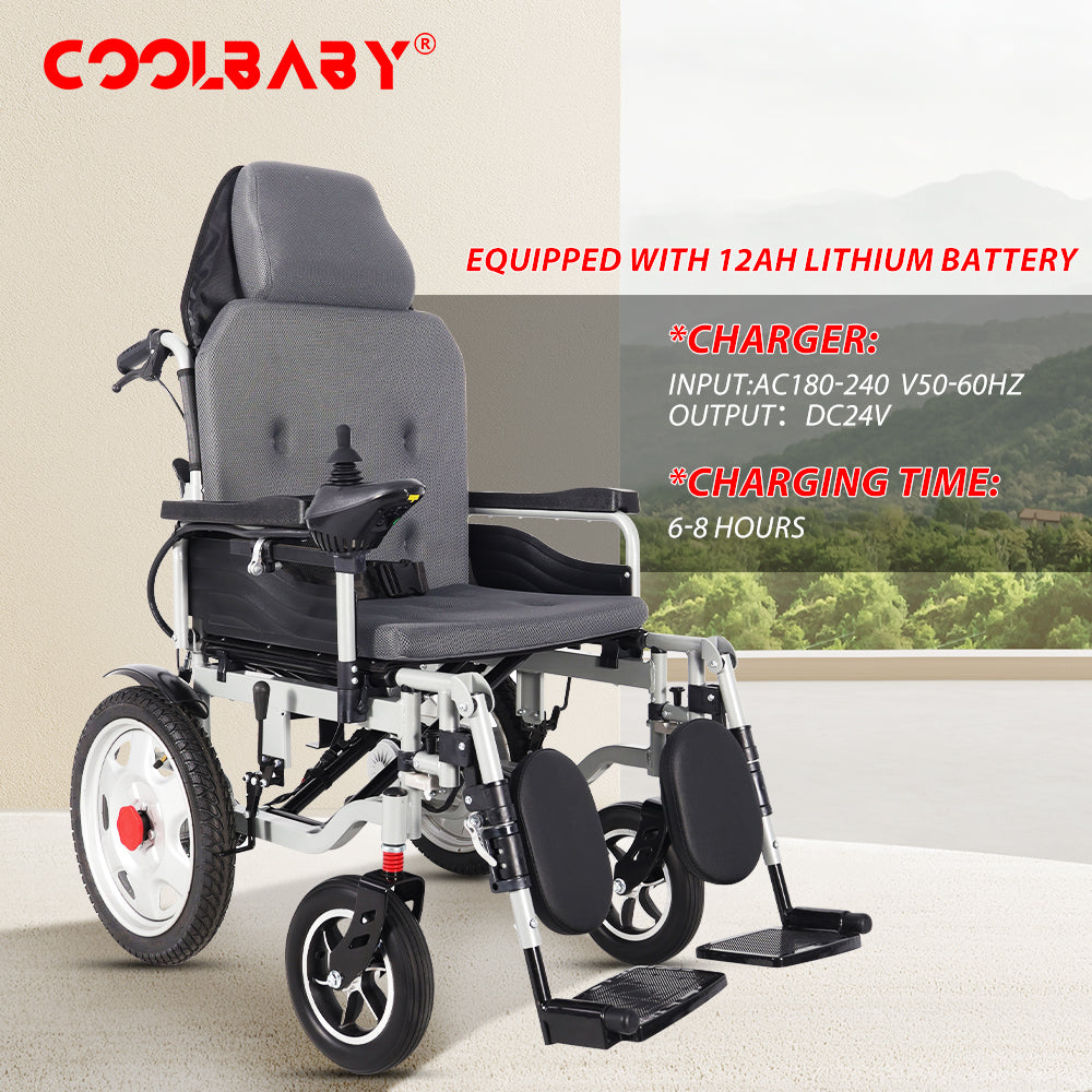 Heavy Duty Bariatric Wheelchair - Adjustable Full-lying Wheelchair for Elderly, Seniors, Disabled, Patients & Adults | Indoor & Outdoor Wheelchair - Weight Capacity - 300lbs