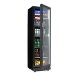 Load image into Gallery viewer, 150L Wine Cooler/Cabinet Beverage Refrigerator Wine Cellar Beer Soda Clear Glass Door Bar Fridge Quiet Compressor Adjust Temp Freestanding Indoor Use lce Bar Wine Cabinet