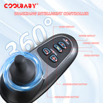 Load image into Gallery viewer, Carbon Fiber Coated Lightweight 15.6kg Electric Wheelchair Automatic Wheelchair Travel for Adults, Seniors Compact Portable Airline Approved