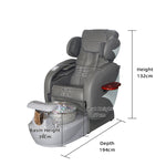 Load image into Gallery viewer, Nail Salon Chair Pedicure Luxury Pedicure Chair Foot Spa Full Body Massage Pedicure Spa Chair For Nail Salon - coolbabymalls