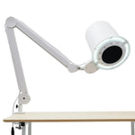 Load image into Gallery viewer, Nail Dust Collector Tabletop Nail Dust Cleaner Dimmable LED Light Manicure Dust Extractor Machine Clamp Mount - coolbabymalls