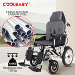 Load image into Gallery viewer, Heavy Duty Bariatric Wheelchair - Adjustable Full-lying Wheelchair for Elderly, Seniors, Disabled, Patients & Adults | Indoor & Outdoor Wheelchair - Weight Capacity - 300lbs