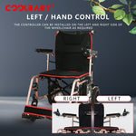 Load image into Gallery viewer, Pink electric chair for the elderly long endurance folding portable electric four-wheel scooter