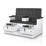 Load image into Gallery viewer, Double Pedicure Massage Chair Foot SPA Massage Chair for Pedicure and Manicure with Basin and Storage Drawer - coolbabymalls