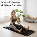 Load image into Gallery viewer, FlR Infrared Heating Mat Crystal Amethyst Therapy Heating Photon Red Light PEMF Infrared Massage Mattress