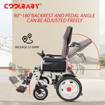 Load image into Gallery viewer, Heavy Duty Bariatric Wheelchair - Adjustable Full-lying Wheelchair for Elderly, Seniors, Disabled, Patients & Adults | Indoor & Outdoor Wheelchair - Weight Capacity - 300lbs