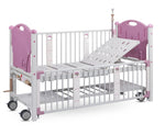 Load image into Gallery viewer, Double Cranks Multifunction Stainless Steel Manual Pediatric Hospital Bed - coolbabymalls