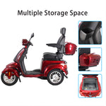 Load image into Gallery viewer, COOLBABY 4-Wheel Electric Mobility Scooter For Elders Model: AFD-4L - coolbabymalls