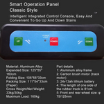 Load image into Gallery viewer, Coolbaby DDLY07 Electric Stair Climbing Wheelchair - Foldable and Lightweight with a 353lb Load Capacity for Elderly Users - coolbabymalls