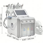 Load image into Gallery viewer, 7 in 1 H2O2 Beauty Skin Cleansing Hydrofacial Machine Facial Machine Water Aqua Peeling for Home Use - coolbabymalls