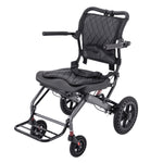 Load image into Gallery viewer, Ultra Lightly Folding Manual Travel Wheelchair for Disabled and Elderly with Telescopic Handle Could Carry on the Plane - coolbabymalls