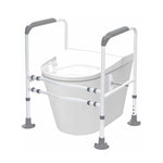 Load image into Gallery viewer, COOLBABY SSZ1002 Toilet Safety Bar for Elderly - Adjustable Width & Height Toilet Frame with Handrails, Easy to Install Bathroom Auxiliary Support