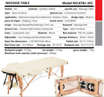 Load image into Gallery viewer, COOLBABY Portable Fitness Massage Table - Professional Adjustable Folding Bed for Ultimate Relaxation - coolbabymalls