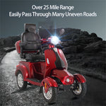 Load image into Gallery viewer, COOLBABY 4-Wheel Electric Mobility Scooter For Elders Model: AFD-4L - coolbabymalls