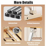 Load image into Gallery viewer, COOLBABY SSZ1003 Bed Rails for Elderly - Adjustable Foldable Bedside Armrests, Safety Crutches & Anti-Fall Sleep Bumpers with Auxiliary Handles