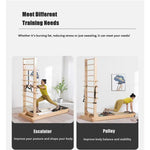 Load image into Gallery viewer, COOLBABY SSZ-HTC01 Pilates Double Track Slide Stretch Training Yoga Bed - COOLBABY