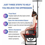 Load image into Gallery viewer, COOLBABY ZLJ1107 Cervical Traction Device Adjustable Cervical Traction Chair Neck Traction Stretcher Home Physical Therapy To Relieve Head And Neck Discomfort - coolbabymalls