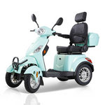 Load image into Gallery viewer, COOLBABY 4-Wheel Electric Mobility Scooter For Elders Model: XL-4L - coolbabymalls