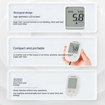Load image into Gallery viewer, COOLBABY HQQ003 Blood Glucose Meter Automatic, Strip Test Paper 50 Piecesollection Needles 50 Pieces Of Disinfection Tablet 1 Storage Bo 50 Blood Cx - coolbabymalls