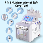 Load image into Gallery viewer, 7 in 1 H2O2 Beauty Skin Cleansing Hydrofacial Machine Facial Machine Water Aqua Peeling for Home Use - coolbabymalls