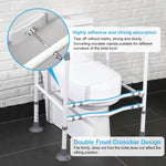 Load image into Gallery viewer, COOLBABY SSZ1002 Toilet Safety Bar for Elderly - Adjustable Width & Height Toilet Frame with Handrails, Easy to Install Bathroom Auxiliary Support