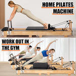 Load image into Gallery viewer, COOLBABY SSZ-PLT03 Pilates Core Bed Yoga Bed Sports Solid Wood Pilates Equipment Home Stretch Home Stretch Training Fitness Equipment Foldable - COOLBABY