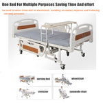 Load image into Gallery viewer, COOLBABY SSZ-DDLY02 Multifunctional Electric Wheelchair Bed Electric Toilet Detachable Wheelchair Home Pension Bed Medical Bed With Independent Wheelchair - coolbabymalls