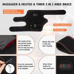 Load image into Gallery viewer, COOLBABY Heating massage knee pad USB portable electric heating massage knee pad hot compress knee pad warm massager - coolbabymalls