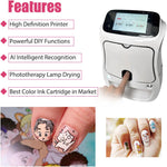 Load image into Gallery viewer, Automatic Smart DIY Digital Nail Art Printer Machine Touch Screen AI Professional 3D Nail Printer - coolbabymalls