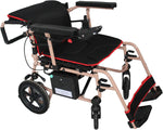 Load image into Gallery viewer, ENJOYCARE EPW67A: Lightweight Wheelchair with Brushless Motor and Solid Iron Body