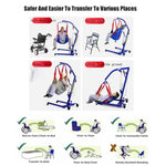 Load image into Gallery viewer, COOLBABY Electric Lift Paralyzed Elderly Care Lift Disabled Patient Lift Electric Patient Lift for Home Hospitals and Nursing Home Facilities - coolbabymalls