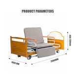 Load image into Gallery viewer, COOLBABY ZLJ1103 Multifunctional Electric Nursing Bed For Home Use Electric Rotating Nursing Bed For Paralyzed Elderly People To Easily Lift Out of Bed And Move Around - coolbabymalls