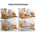 Load image into Gallery viewer, COOLBABY ZLJ1106 Multi-Function Electric Nursing Bed Home Electric Turn-Over Nursing Bed Paralyzed Elderly People Can Easily Lift Out of Bed And Move Around With Electric Defecation Function - coolbabymalls