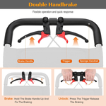 Load image into Gallery viewer, Ultralight Transport Wheelchair Folding Portable Boarding Travelling Wheelchair with Telescopic Handle Trolleys for Elderly Aircraft Travel - coolbabymalls