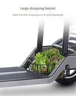Load image into Gallery viewer, Modern Fashion Electric Folding Scooter, Lightweight Mobility Scooters Wheelchair 4 Wheel Only 19kgs Used Immediately - coolbabymalls