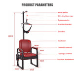 Load image into Gallery viewer, COOLBABY ZLJ1107 Cervical Traction Device Adjustable Cervical Traction Chair Neck Traction Stretcher Home Physical Therapy To Relieve Head And Neck Discomfort - coolbabymalls