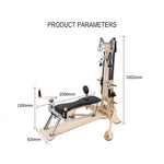 Load image into Gallery viewer, COOLBABY SSZ-CR01 Pilates Zen Soft Equipment Rotator Spinal Spiral Pulley Tower - COOLBABY