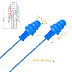 Load image into Gallery viewer, COOLBABY ZLJ10013-100 100 : Premium Foam Ear Plugs for Ultimate Noise Blocking - coolbabymalls