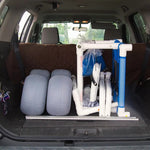 Load image into Gallery viewer, Beach Wheelchair – Lightweight, Easy to Assemble & Portable