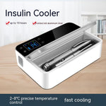 Load image into Gallery viewer, COOLBABY HQQ-YDSH01 Portable Medicine Cooler with Mini Refrigerator, Maintains 2-8 Degrees for Safe Insulin Storage, Perfect for Home and Car Use - coolbabymalls