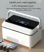 Load image into Gallery viewer, COOLBABY HQQ-YDSH02 Portable Insulin Cold Box for Travel - USB Charging, Mini Medicine Cooler for Insulin Pens, Diabetes Management on the Go - coolbabymalls