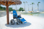Load image into Gallery viewer, Reclining Beach Wheelchair – Foldable, Waterproof & Balloon Wheels