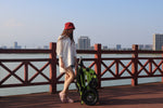 Load image into Gallery viewer, ENJOYCARE EPW67B Lightweight Wheelchair with Durable Brushless Motor for Extended Usage and Solid Iron Body Construction - coolbabymalls